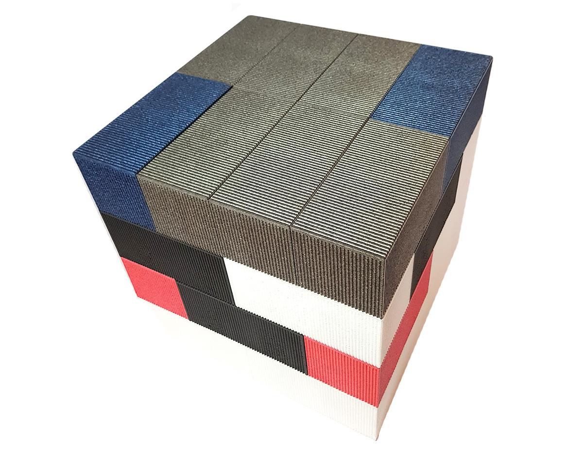 Mesa Grande y 4 Bancos Grandes de Bloques Blocket - Ladrillos Gigantes — imagen 4