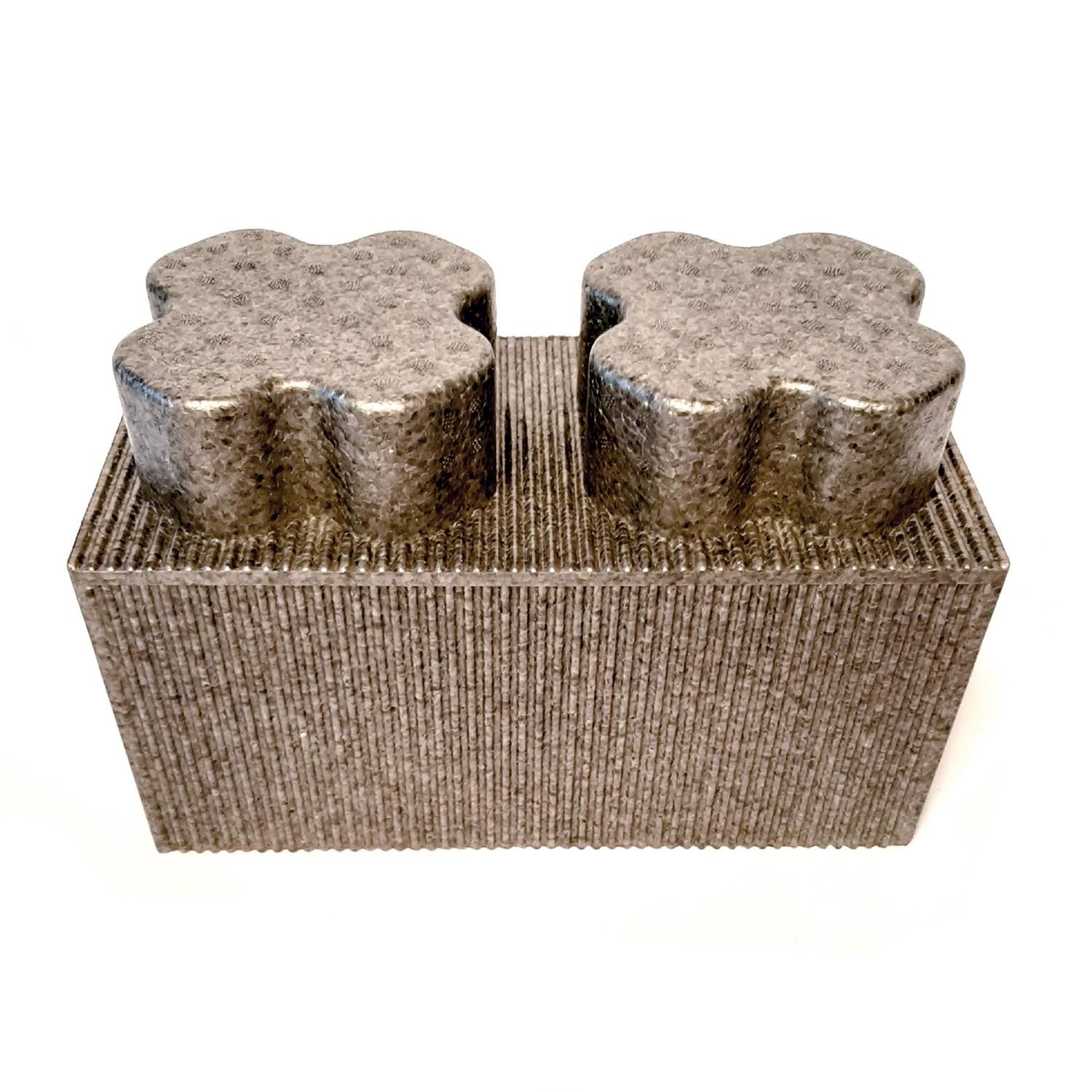 Bloque Grande Blocket 30x15x15 cm Gris. Encastre — imagen 1