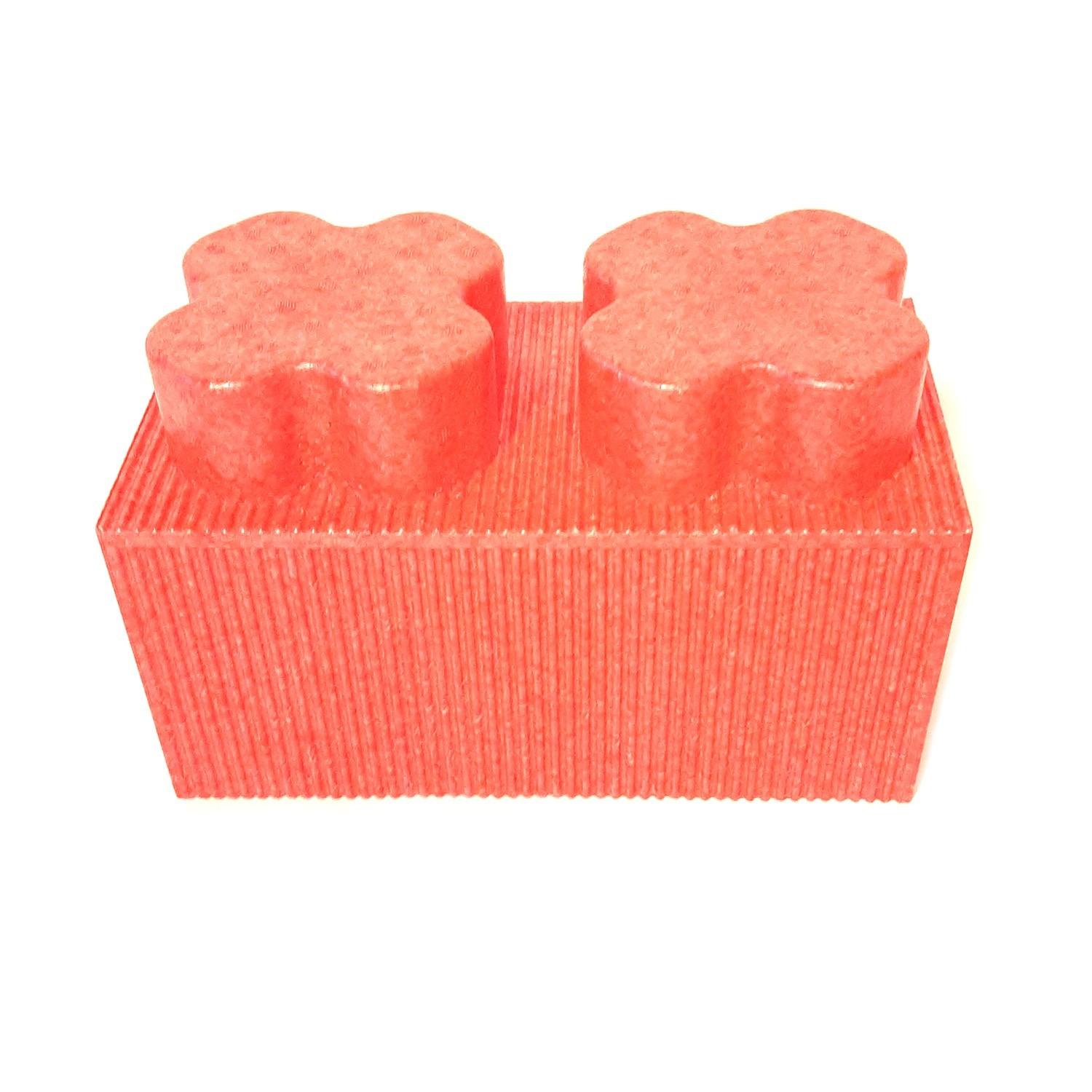 Bloque Grande Blocket 30x15x15 cm Rojo. Encastre — imagen 1