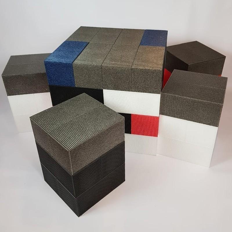 Mesa Grande y 4 Bancos Grandes de Bloques Blocket - Ladrillos Gigantes — imagen 1